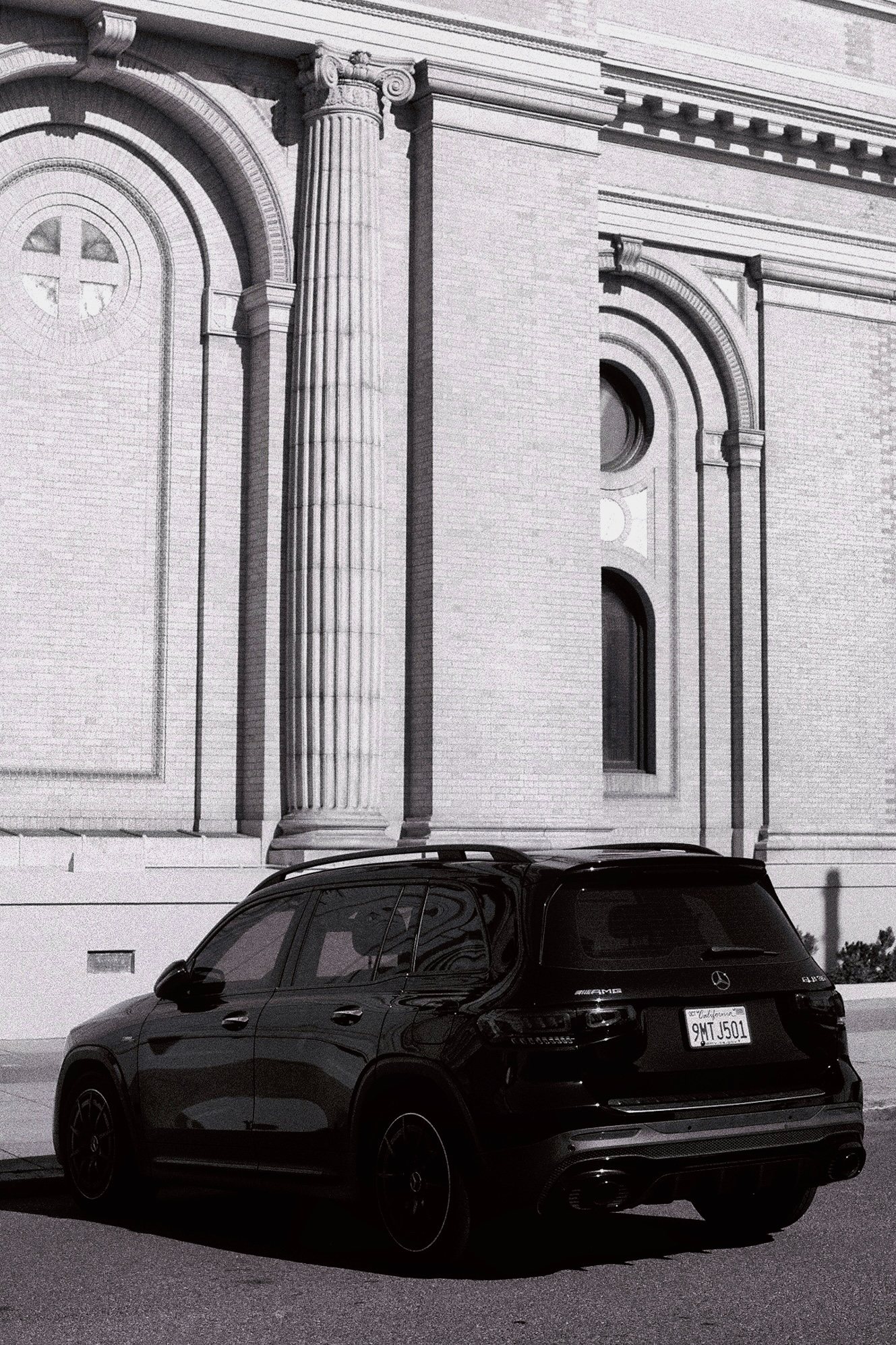 Outside the Museum